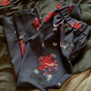 Floral Ankle pant